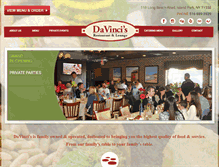 Tablet Screenshot of davincisli.com
